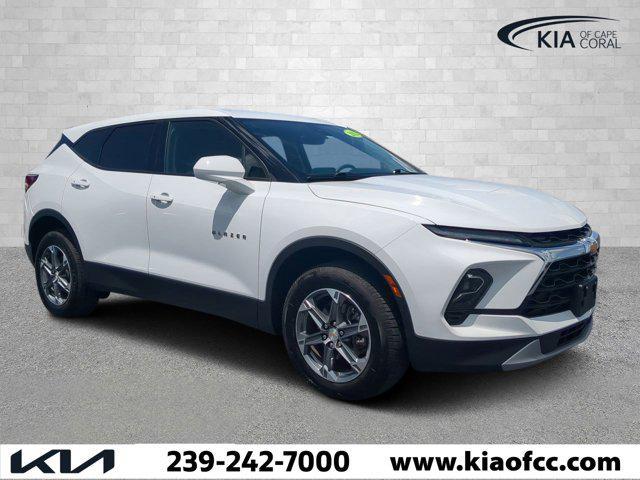 used 2023 Chevrolet Blazer car, priced at $21,592