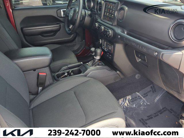 used 2021 Jeep Wrangler car, priced at $29,293