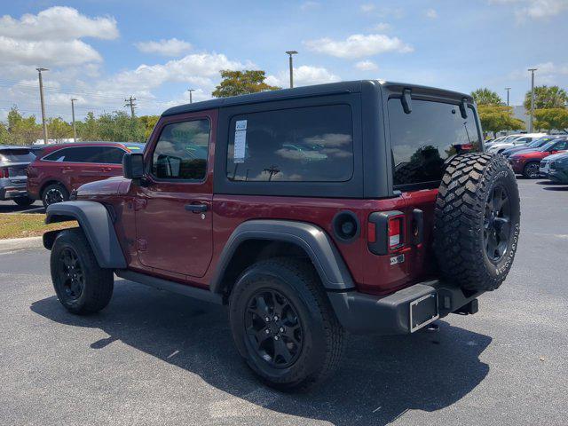 used 2021 Jeep Wrangler car, priced at $29,912