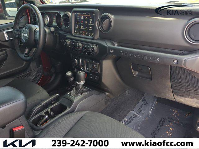 used 2021 Jeep Wrangler car, priced at $29,293