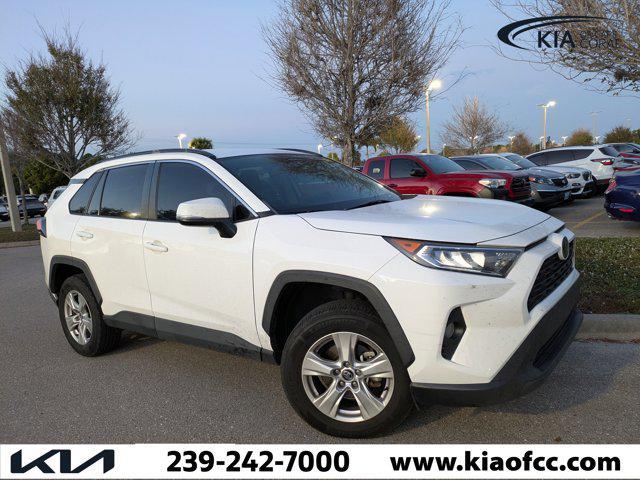 used 2021 Toyota RAV4 car, priced at $19,447
