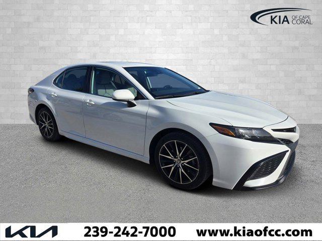used 2021 Toyota Camry car, priced at $20,121