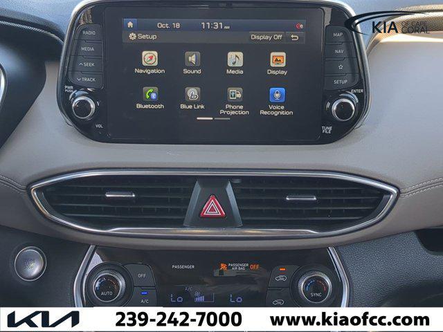 used 2020 Hyundai Santa Fe car, priced at $17,991