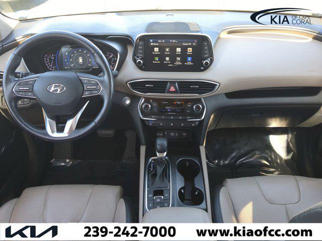 used 2020 Hyundai Santa Fe car, priced at $17,991