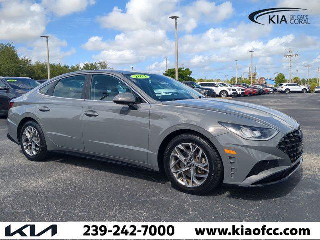 used 2021 Hyundai Sonata car, priced at $14,075