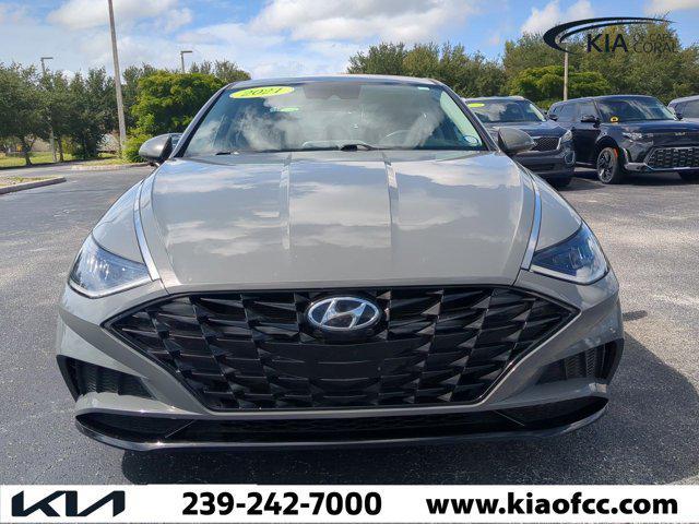used 2021 Hyundai Sonata car, priced at $14,075