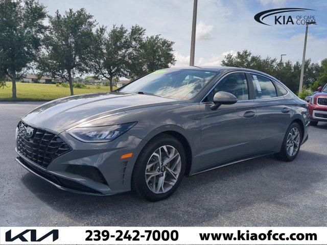 used 2021 Hyundai Sonata car, priced at $14,075