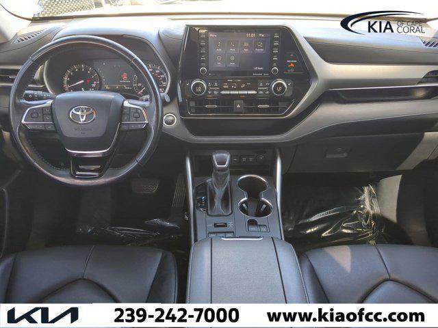 used 2021 Toyota Highlander car, priced at $28,255