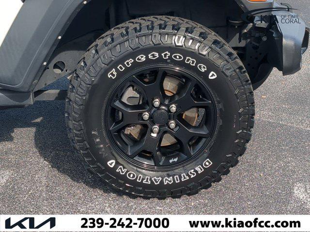used 2021 Jeep Wrangler car, priced at $28,391