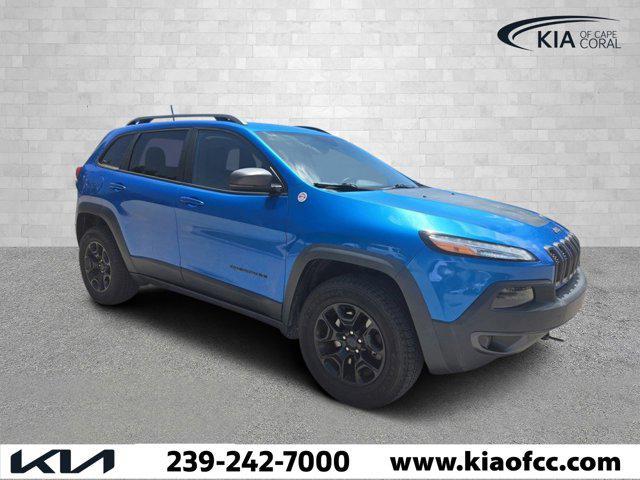 used 2018 Jeep Cherokee car, priced at $17,561