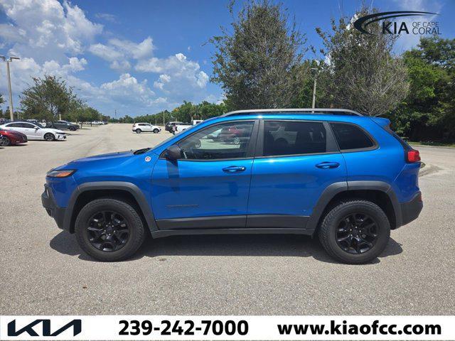 used 2018 Jeep Cherokee car, priced at $17,561