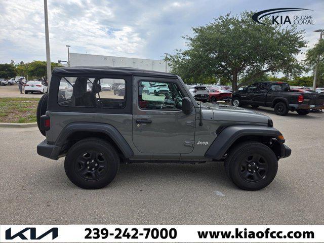 used 2018 Jeep Wrangler car, priced at $23,311