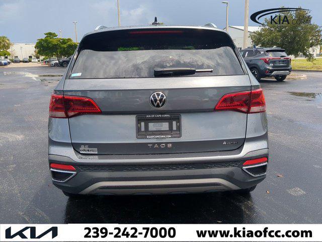 used 2022 Volkswagen Taos car, priced at $18,057