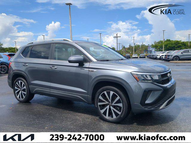 used 2022 Volkswagen Taos car, priced at $18,057