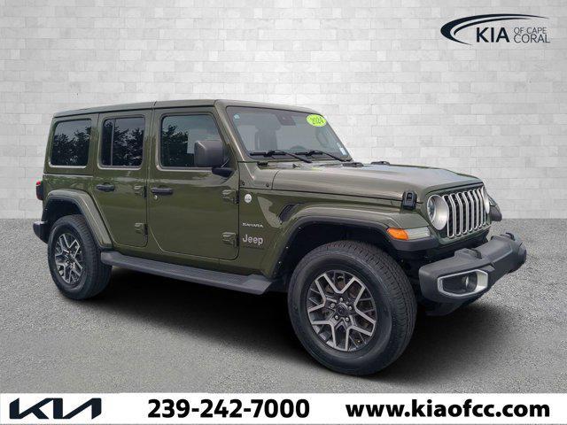used 2024 Jeep Wrangler car, priced at $35,842