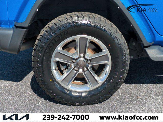 used 2021 Jeep Wrangler Unlimited car, priced at $27,999