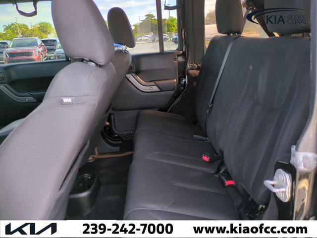 used 2017 Jeep Wrangler Unlimited car, priced at $17,728