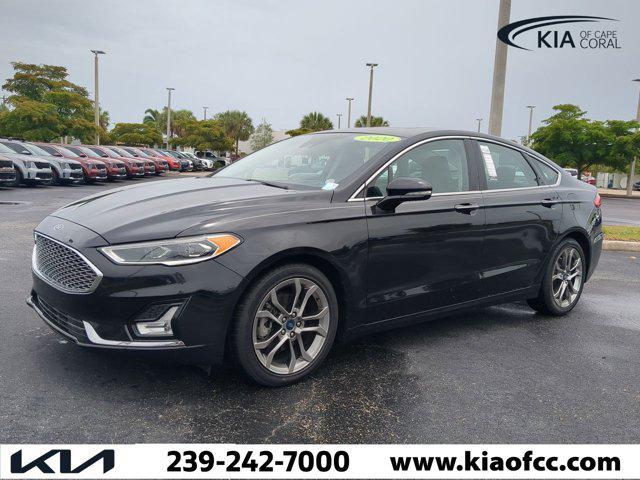 used 2020 Ford Fusion car, priced at $19,593