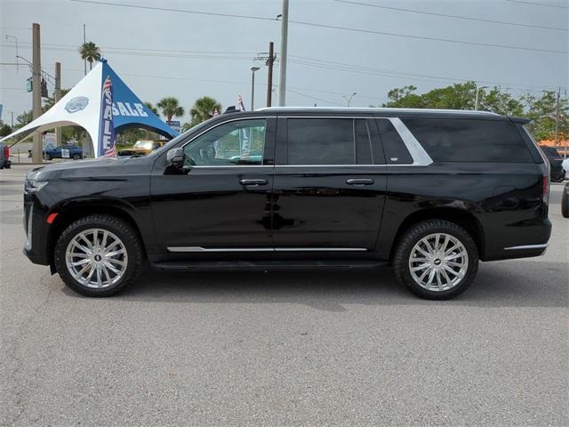used 2022 Cadillac Escalade ESV car, priced at $58,900
