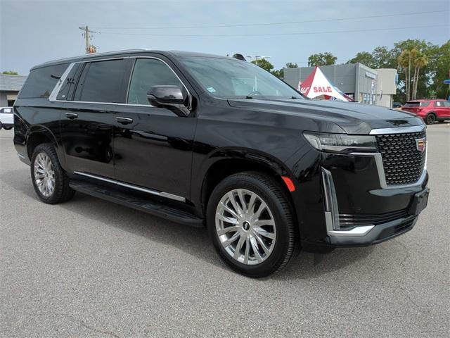 used 2022 Cadillac Escalade ESV car, priced at $58,900