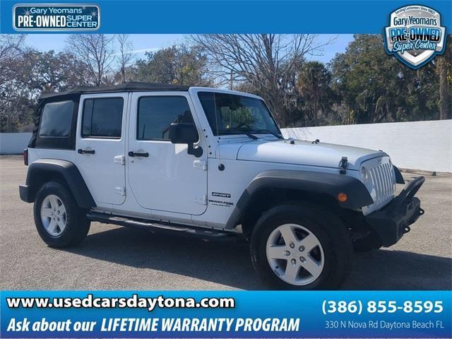 used 2018 Jeep Wrangler JK Unlimited car, priced at $22,990