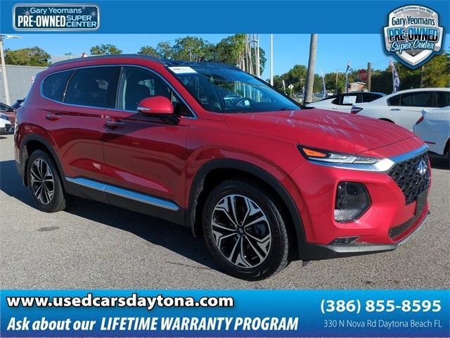 used 2020 Hyundai Santa Fe car, priced at $20,504