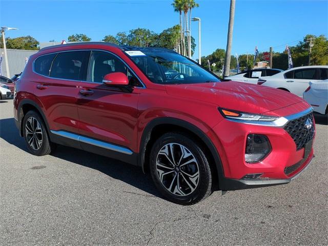 used 2020 Hyundai Santa Fe car, priced at $20,504