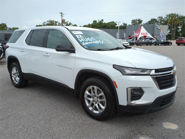 used 2022 Chevrolet Traverse car, priced at $26,808