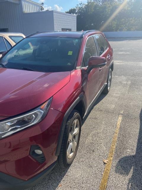 used 2021 Toyota RAV4 Hybrid car, priced at $29,900