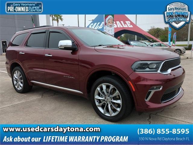 used 2022 Dodge Durango car, priced at $31,856