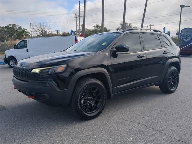 used 2022 Jeep Cherokee car, priced at $25,492