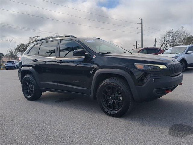 used 2022 Jeep Cherokee car, priced at $25,492