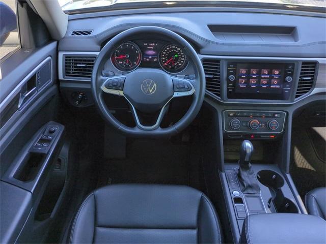 used 2021 Volkswagen Atlas car, priced at $23,163