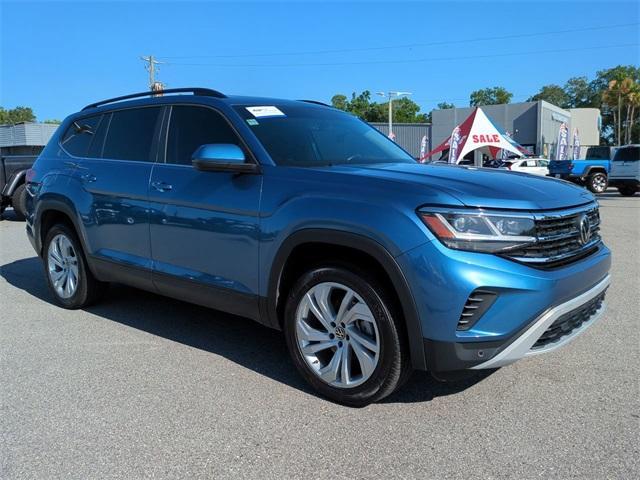 used 2021 Volkswagen Atlas car, priced at $23,163