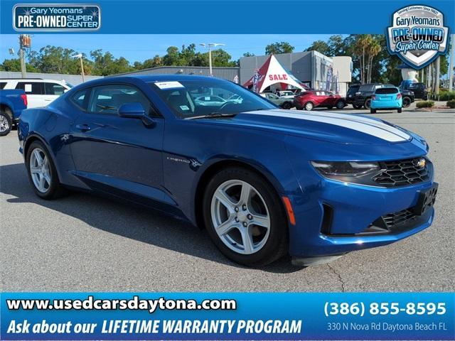 used 2021 Chevrolet Camaro car, priced at $34,990