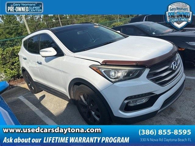 used 2018 Hyundai Santa Fe Sport car, priced at $11,999