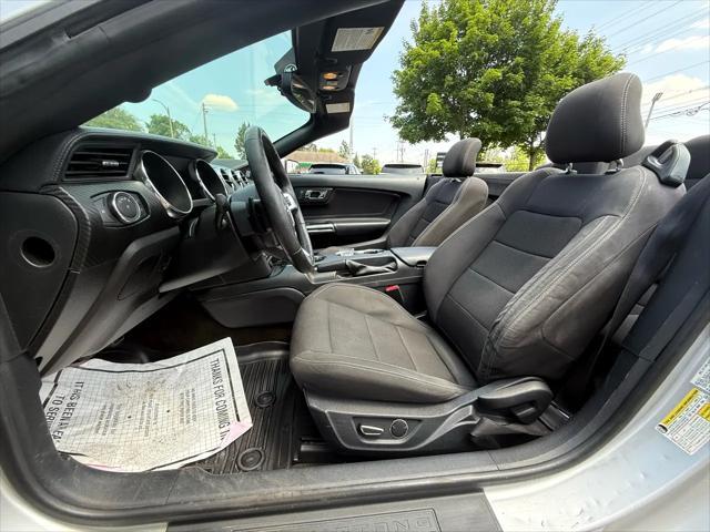 used 2015 Ford Mustang car, priced at $13,495