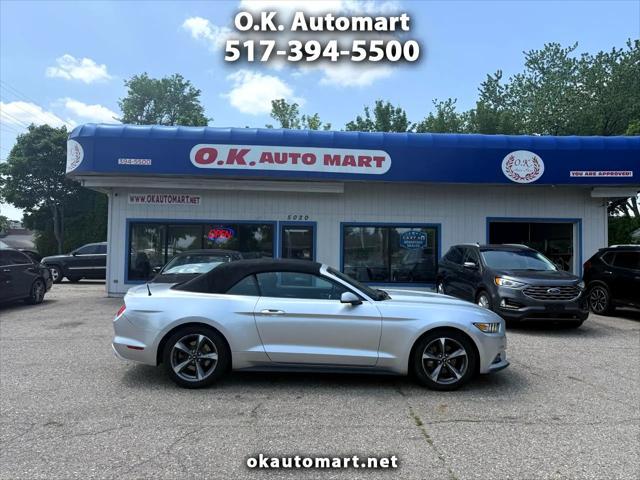 used 2015 Ford Mustang car, priced at $13,495