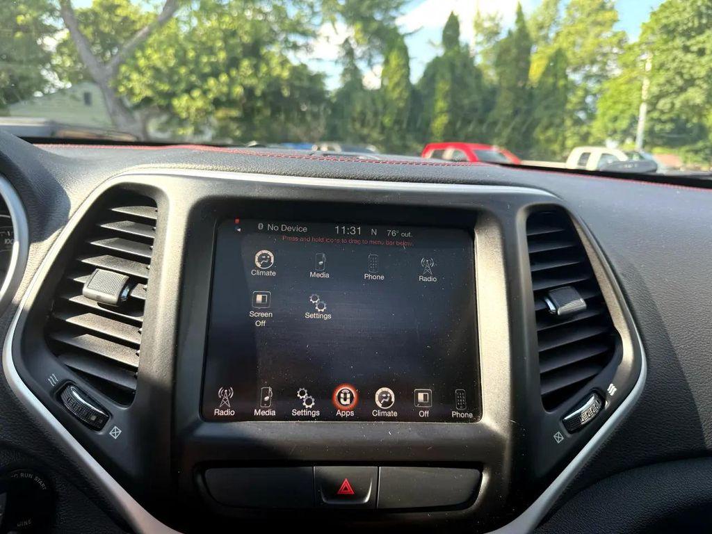 used 2016 Jeep Cherokee car, priced at $17,500