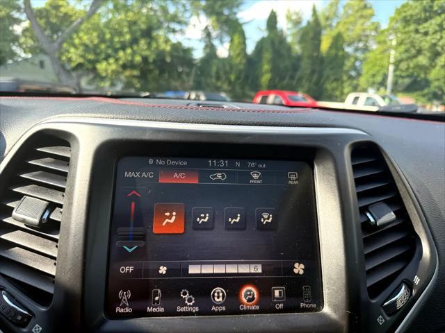 used 2016 Jeep Cherokee car, priced at $17,500