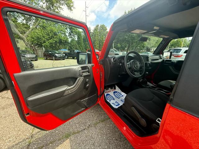 used 2017 Jeep Wrangler car, priced at $12,200