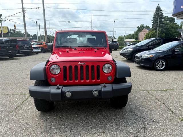 used 2017 Jeep Wrangler car, priced at $12,200