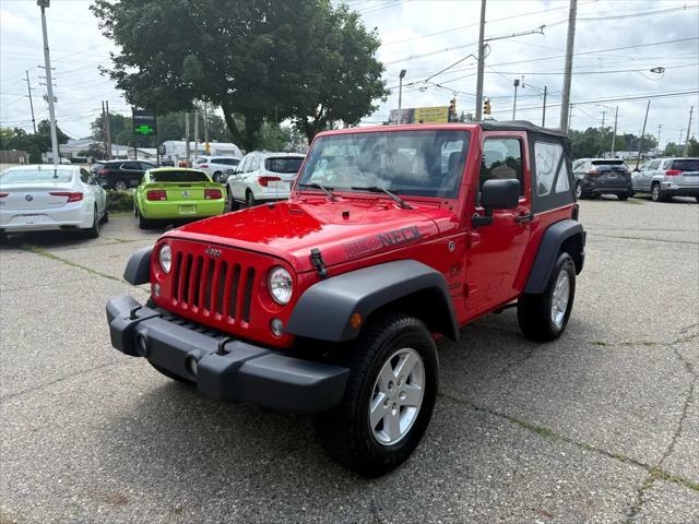 used 2017 Jeep Wrangler car, priced at $12,200