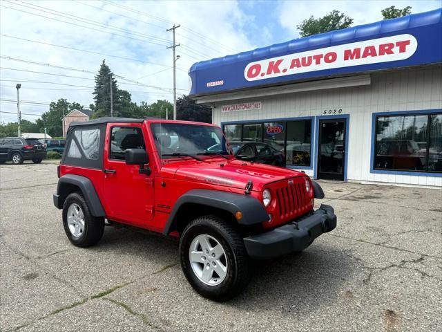 used 2017 Jeep Wrangler car, priced at $12,200