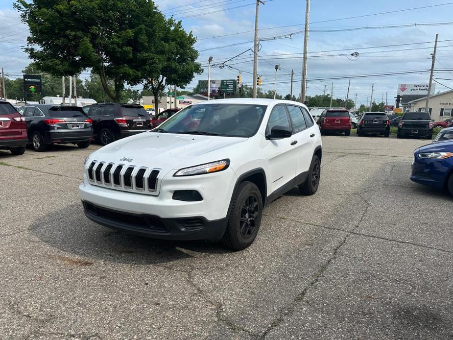 used 2017 Jeep Cherokee car, priced at $14,500