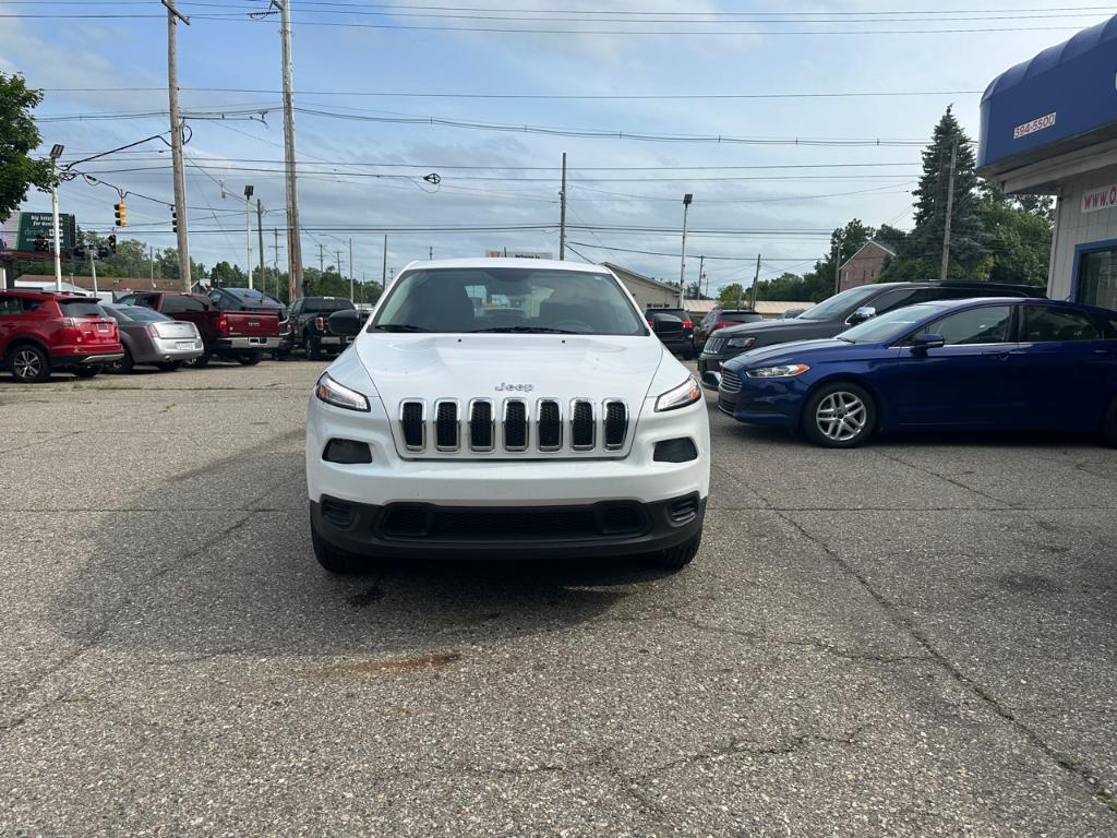 used 2017 Jeep Cherokee car, priced at $14,500