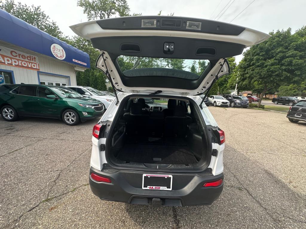 used 2017 Jeep Cherokee car, priced at $14,500