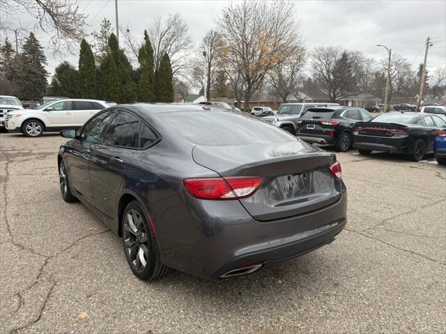 used 2015 Chrysler 200 car, priced at $12,995