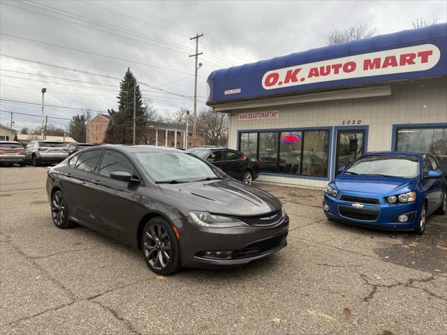 used 2015 Chrysler 200 car, priced at $12,995