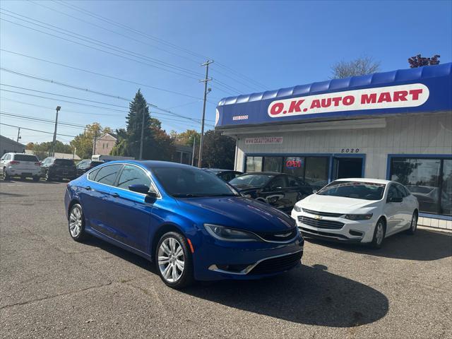 used 2015 Chrysler 200 car, priced at $9,995